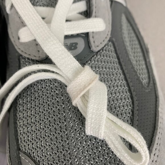 New Balance Gray and White Sneakers - Picture 6 of 11